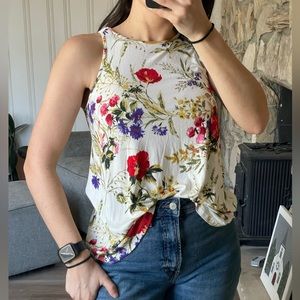 Anthropologie Akemi + Kin Epoca Floral Tank Top